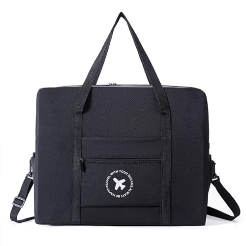 Geräumiger Faltbarer Reisetasche Mit Schultergurt Wasserdichtem Faltbarem Gepäckbeutel Geeignet Für Geschäftliche Und Kurze Reisen von Psdndeww