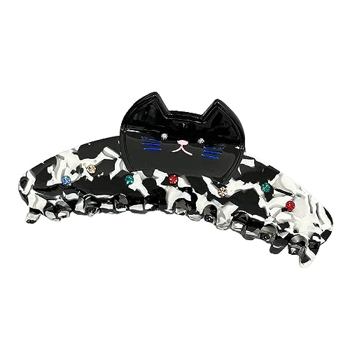 Haarklammer für Kätzchen, Regenbogen, Schmetterling, Wassermelone, hoher Pferdeschwanz, Damen, Kopfbedeckung, schöne Karnevalsparty-Haarklammer von Psdndeww