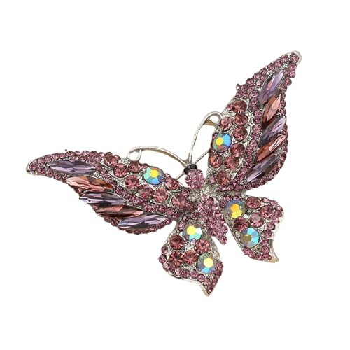 Handcraft Alloy Butterfly Pin Komplizierter Handwerkskunst Robuster von Psdndeww