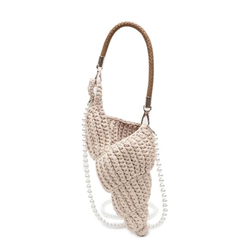 Handgewebte Crossbody Tasche Für Frauen Trendige Schulter Stilvolle Handtasche Top Dating Muscheln Frauen Crossbody Fashion Schulter Stylish Handtasche Handweb von Psdndeww