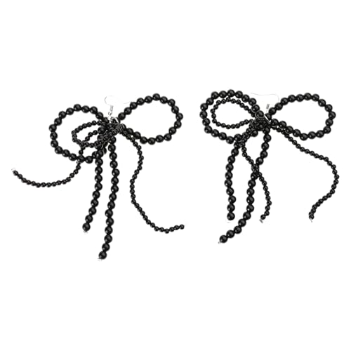 Korean Quasten Ohrringe Handgefertigte Perlen Bowknot Ohrring Für Frauen Hochzeit Mode Schmucktemperament Dangle Ohrschstene von Psdndeww
