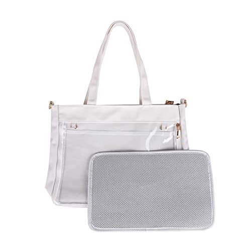 Mädchen Ita Tasche Süße Schulterinnen Transparente Messenger Studentin Anime Satchels Teenager Crossbody Weibliche Handtasche College College Crossbody Für Mädchen Frauen Anime Satchels Klar Messenger von Psdndeww