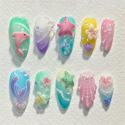Mandel-Nägel zum Aufdrücken, glänzend, in 15 Größen, 30 Stück, französische Spitzen für Kunstdekorationen, Acrylkleber, Nägel für Frauen, transparent Mandel-Nägel zum Aufdrücken, glänzend, in 15 Größen, 30 Stück, französische Spitzen für Kunstdekorationen, Acrylkleber, Nägel für Frauen, transparent von Psdndeww
