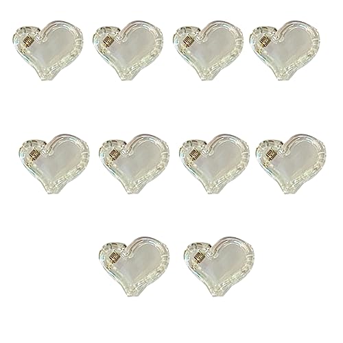 Mini-Haarklammern, transparent, für Damen, Teenager, seitlicher Pony, zarte Nägel, Haarklammern, rutschfest, Fotografie, Pferdeschwanz, Haar-Zubehör von Psdndeww