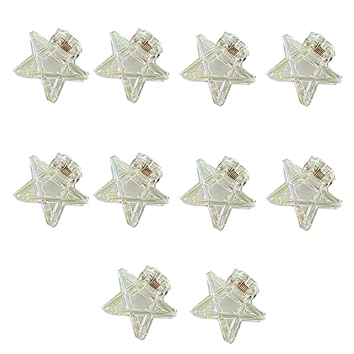 Mini-Haarklammern, transparent, für Damen, Teenager, seitlicher Pony, zarte Nägel, Haarklammern, rutschfest, Fotografie, Pferdeschwanz, Haar-Zubehör von Psdndeww