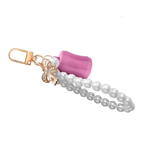 Mode Lippenbalsam Schlüsselbund Cover Mit Quick Clip Design Multi Brand Kompatibilität Tragbarer Schönheit Essential Clip Auf Lippenbalsamhalter Keychain von Psdndeww