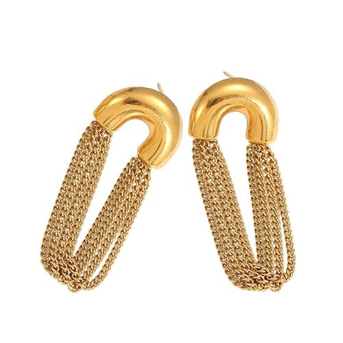 Mode Schicht Fringe Ohrringe Edelstahlschmuck Accessoire Für Geschenk Hochzeitsbüro Anlässe Party Hochzeit Formelle Veranstaltung Ohrringe von Psdndeww