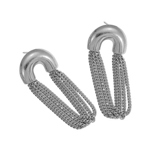 Mode Schicht Fringe Ohrringe Edelstahlschmuck Accessoire Für Geschenk Hochzeitsbüro Anlässe Party Hochzeit Formelle Veranstaltung Ohrringe von Psdndeww