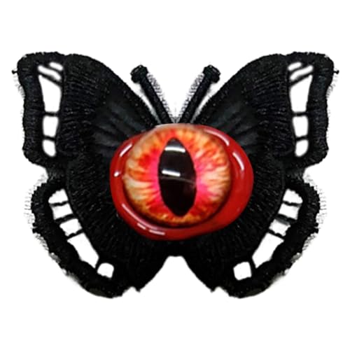 Mode Teufel Butterfly Hair Clip Ästhetischer Clip Haarzubehör Halloween Haarnadel Mit Augäpfeldetails Für Kostüm Mode Teufel Butterfly Hair Clip Ästhetischer Clip Haarzubehör Halloween Haarnadel Mit Augäpfeldetails Für Kostüm von Psdndeww