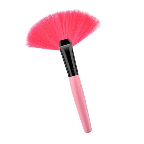 Praktische Fächer-Make-up-Pinsel-Kollektion für Frauen und Mädchen, zum Verblenden von synthetischen Borsten, Lidschattenpinsel, Gesichtskosmetik von Psdndeww