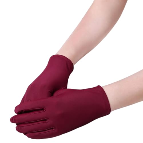 Psdndeww 1 Paar Professionelle Juwelier Handschuhe Elastisches Futter Für Herren Und Damen Atmungsaktive Fäustlinge Verkäufer Zubehör von Psdndeww