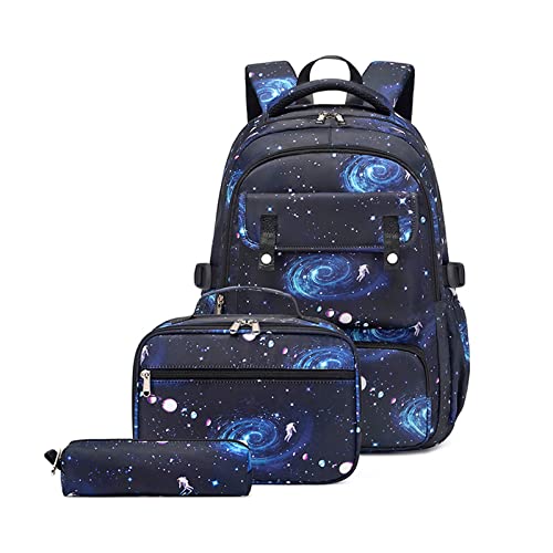 Psdndeww 3pcs Süßer Schul Rucksack Mit Isoliertem Lunchbeutel Bleistiftbeutel Mehr Taschen Mehr Pocket Travel Daypack Buchbag Für Teenager School Schultaschen Für Mädchen von Psdndeww