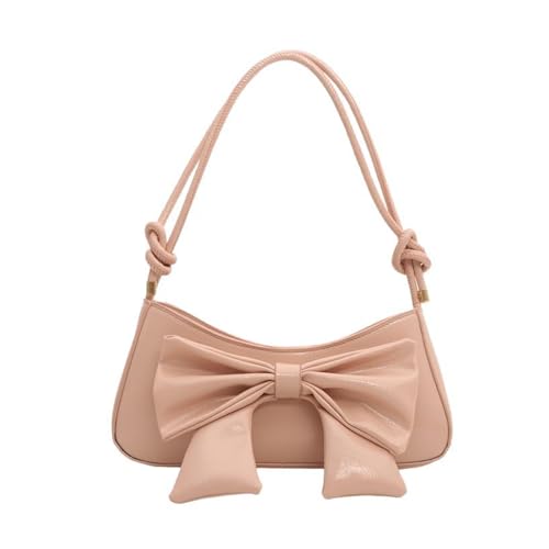 Psdndeww Bowknot Geldbörsen Für Frauen Kleine Crossbody Taschen PU Leder Umhängetaschen Hoboes Handtasche Mit Verstellbarem Gurt Hoboes Handtasche Mit Verstellbarem Riemen von Psdndeww