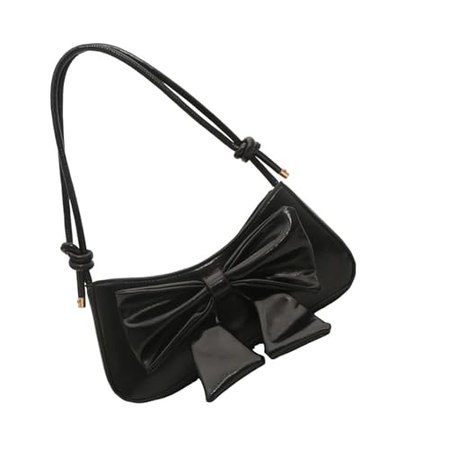 Psdndeww Bowknot Geldbörsen Für Frauen Kleine Crossbody Taschen PU Leder Umhängetaschen Hoboes Handtasche Mit Verstellbarem Gurt Hoboes Handtasche Mit Verstellbarem Riemen von Psdndeww