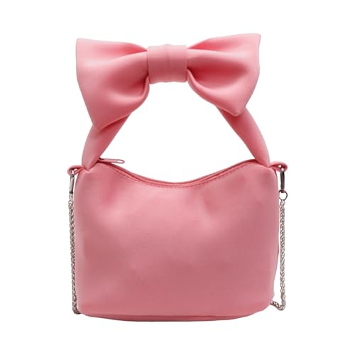 Psdndeww Crossbody Geldbörse Für Frauen Top Handtasche Satchel Tasche Süßer Bogenknoten Geldbörsen Handtasche Trendy Schulter Crossbody Reißverschluss Umhängetasche Geldbörsen von Psdndeww