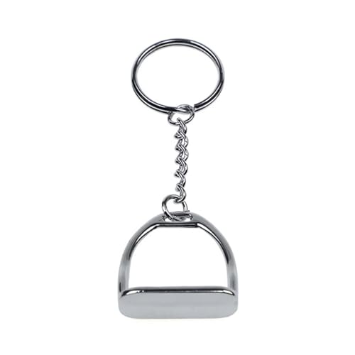 Psdndeww Equestrian Charm Keychain Steigbügel Schlüsselanhänger Mit Snaffle Bit Designs Legierung Textur Schlüsselringe Für Pferdeliebhaber Geeignet von Psdndeww
