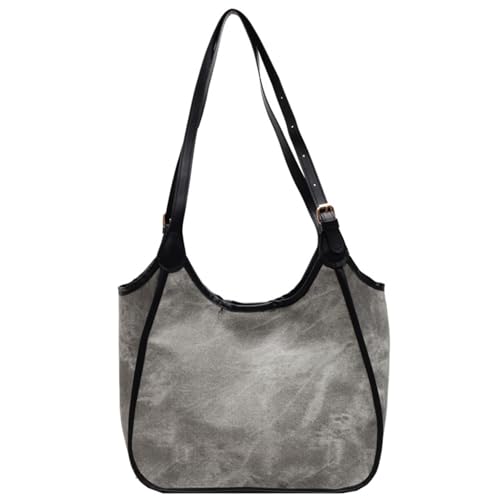 Psdndeww Frauen Pendeln Taschen Mode Achselhöhle Einkaufsdach Top Große Kapazität Schulter Trendy Achselmaterial Frauen Achselhilfe Große Kapazität Handtasche All Matching Schulter Unterarm von Psdndeww