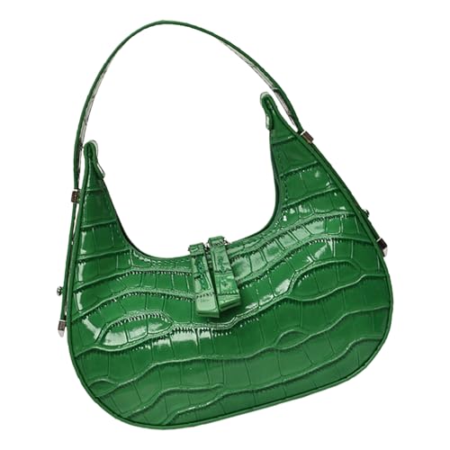 Psdndeww Frauen Umhängetasche Retro 90er Handtasche Hochglänzende Lederabend Geldbeutel Unterarmtaschen Freier Top Für Party Damen Achselhöhlen Tasche von Psdndeww