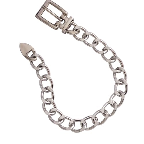 Psdndeww Handgefertigte Gotische Schuhdekoration Stilvoller Kubanischer Link Knöchel Ketten Accessoire Für Modische Frauen Fußzubehör Punk Stiefel Stiefeldekorationen von Psdndeww