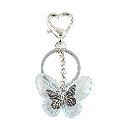 Psdndeww Handgefertigter Stoffschlüsselkette Mit Einzigartiger Form Stilvoller Und Auffälliger Schmetterlingsschlüsselungsschlüsselschützer Charm Ornament von Psdndeww