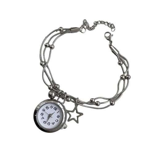 Psdndeww Handwerklich Verarbeitete Kunstpocket Uhren Armband Mit Beweglichen Fransen Und Anpassbare Kettenlänge Quasten Watch Armband von Psdndeww