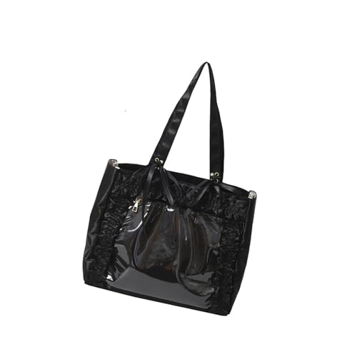 Psdndeww Harajukus Itabag Umhängetasche Handtasche Transparent Itabag Stachel Mode Toted Handtasche Daypacks Geschenke Für Frauen Transparent Verderbt von Psdndeww