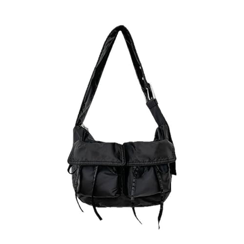 Psdndeww Lässige Leinwand Messenger Bag Crossbody Retro Shouder Handtasche Für Frauen Männer Schulterschule Handtasche Messenger Großer Crossbody Mit Mehreren Taschen von Psdndeww