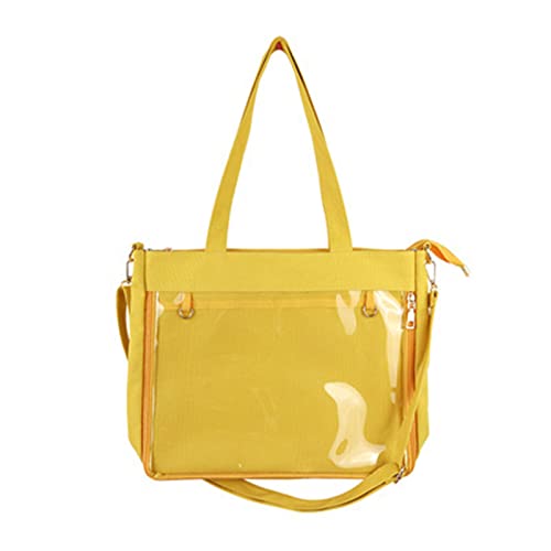 Psdndeww Mädchen Süße Umhängetasche Teenager JK Crossbody Frauen Klare Messenger Schöne Handtasche Studenten Leinwand Schmerz Student Jk Schmerz Frauen Schulter Niedlicher Messenger Teenager Leinwand von Psdndeww