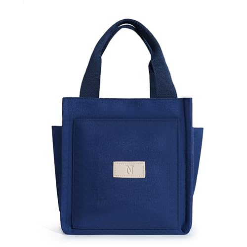 Psdndeww Multi Pocket Leinwand Handtasche Trendy Und Funktional Für Männer Frauen Die Für Die Arbeitsschule Geeignet Sind Dauerhaftes Canvas Einkaufen von Psdndeww