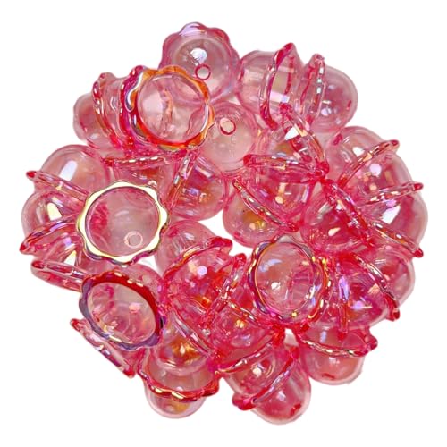 Psdndeww Robustes Acrylic Winde Chimes Perlen Tragbares Accessoire Für Handwerksschmuck Die Klare 3D Charme Perlenzubehör Machen von Psdndeww