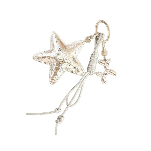 Psdndeww Sichere Sternbeutelzubehör Für Verschiedene Verwendungen Als Geldbörse Ornament Oder Autodekoration Stilvolle Schlüsselbeutel Dekoration Party Star Ballon Hund Keychain von Psdndeww