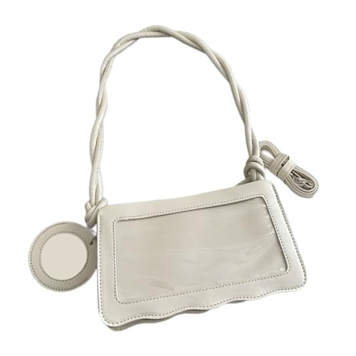 Psdndeww Stilvolle Umhängetasche Einfache Crossbody Tasche Schöne Itabag Dekoration PU Leder Messenger Für Stecknadel Display Einfacher Schulter Leder Messenger Mode Itabag Dekoration von Psdndeww