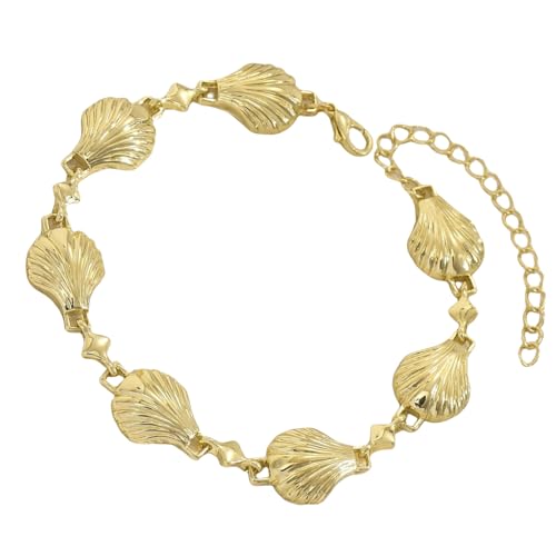 Psdndeww Strandthema Schale Armband Einstellbare Muschel Armband Schmuck Für Die Handgelenke Für Alltägliche Kleidung Und Party Trendy Coastal Jewelry von Psdndeww