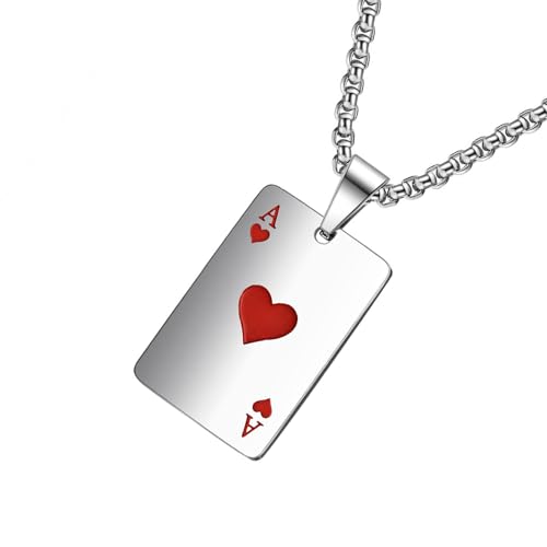 Psdndeww: Modische Halskette mit Herz-Anhänger, Legierung, für Dekoration und Stil des Halses von Psdndeww