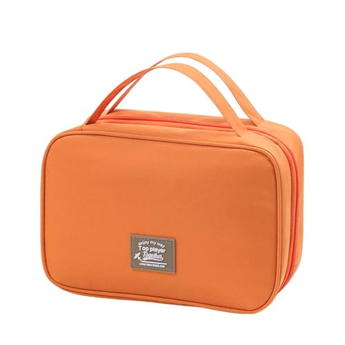 Reise-Kosmetiktasche, leicht zu tragen, mit Griff für Toilettenartikel, Make-up-Organizer, Badezimmer-Zubehör Reise-Kosmetiktasche, leicht zu tragen, mit Griff für Toilettenartikel, Make-up-Organizer, Badezimmer-Zubehör von Psdndeww