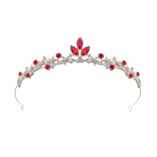 Schimmernde Prinzessin Crown Hypoallergene Legierte Basis Sichere Passform Für Kinderpartys Und Anziehen Handgefertigte Kristallkopfschmuck Für Mädchen von Psdndeww
