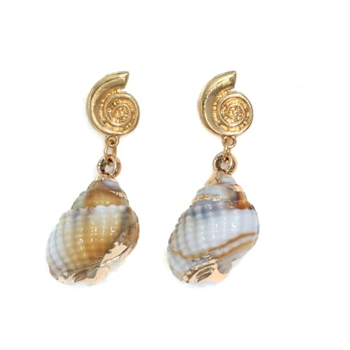 Stilvolle Conch Drop Ohrringe Für Frauen Hypoallergenen Zinkes Legierung Schmuck Leichtgewicht Party Ohrzubehör Stylish Marine Inspired Geschenk von Psdndeww