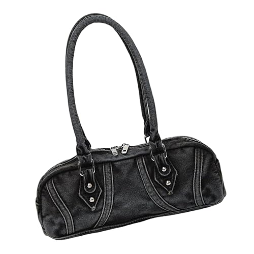 Stilvolle Handtasche Geräumige Retro Umhängetasche Punk Styles Achselbaus Für Tägliche Pendelpendel Und Soziale Versammlungen Top Grifftasche von Psdndeww