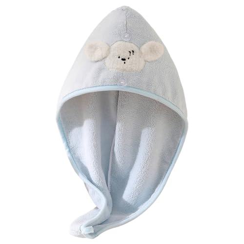 Verdickte Fleece Haarkappen Super Saugfähiger Stoff Mit Entzückenden Tierischen Ohren Design Sicheres Für Nasse Pflege Süßes Ohren Handtuch Für Kinder von Psdndeww