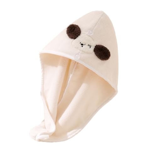 Verdickte Fleece Haarkappen Super Saugfähiger Stoff Mit Entzückenden Tierischen Ohren Design Sicheres Für Nasse Pflege Süßes Ohren Handtuch Für Kinder von Psdndeww