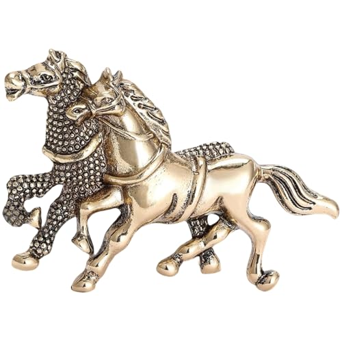 Vintage Inspirierte Zwei Galoppierende Pferdes Brosche Pin Sicherer Befestigungsmittel Schmuck Für Reitliebhaber Und Formelle Doppel Pferdebroschenschmuck von Psdndeww