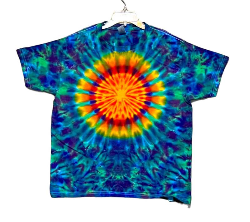 Tie Dye Kinder Shirt | Sonnenschein Regenbogen Jugendgrößen 2-4T Xs, 6-8 Small, 10-12 Medium, 14-16 Large, 18-20 Xl Handgefertigte Kinderkleidung von PsychedelicCircus