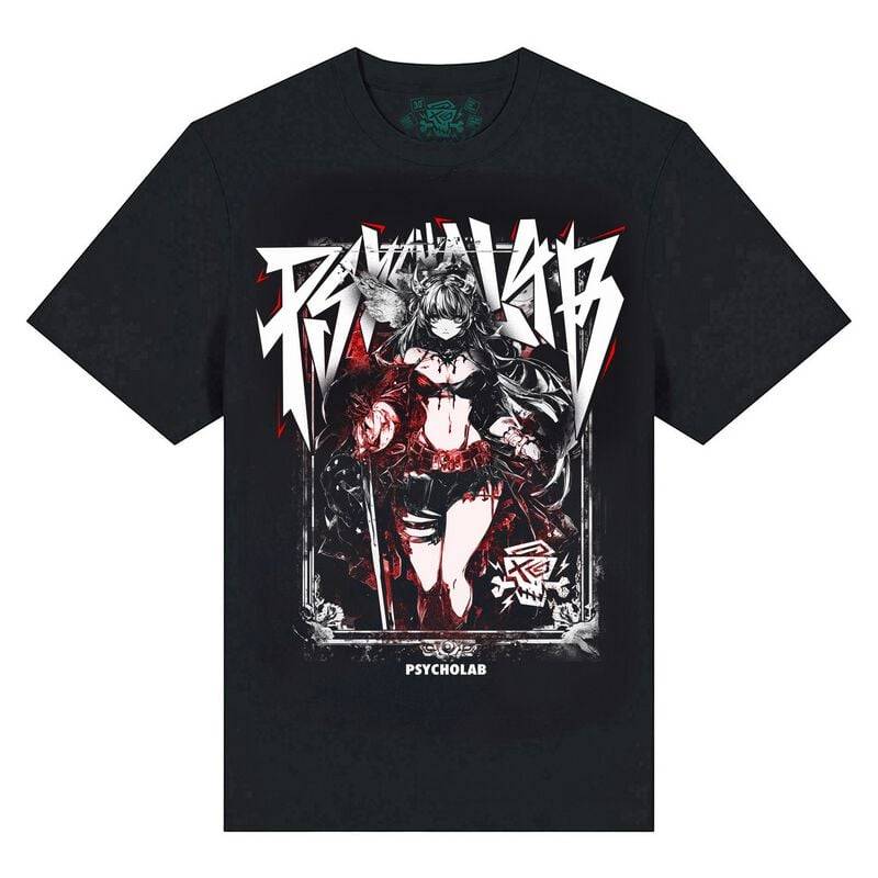 Psycholab Slay T-Shirt schwarz in L von Psycholab