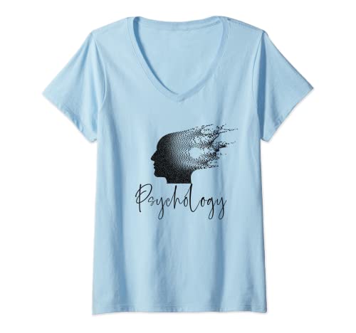 Damen Psychologie T-Shirt mit V-Ausschnitt Damen Psychologie T-Shirt mit V-Ausschnitt von Psychologie
