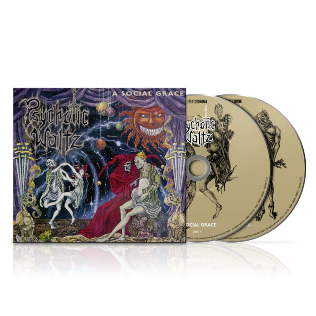 Psychotic Waltz A social grace CD multicolor von Psychotic Waltz