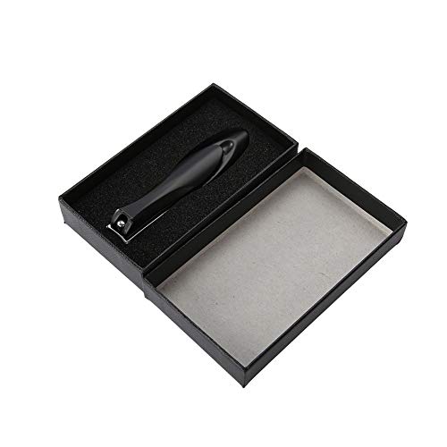 Fingernagelknipser aus Edelstahl, Zehennagelknipser, Fingernagel- Und Zehennagelknipser, Mantis-Design, Maniküre-Nagelschneider Für Männer Und Frauen(S-Schwarz) von Psytfei