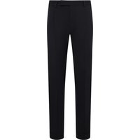 Pt Torino Elastische Wollhose mit Bügelfalte, Regular in 52 von Pt Torino