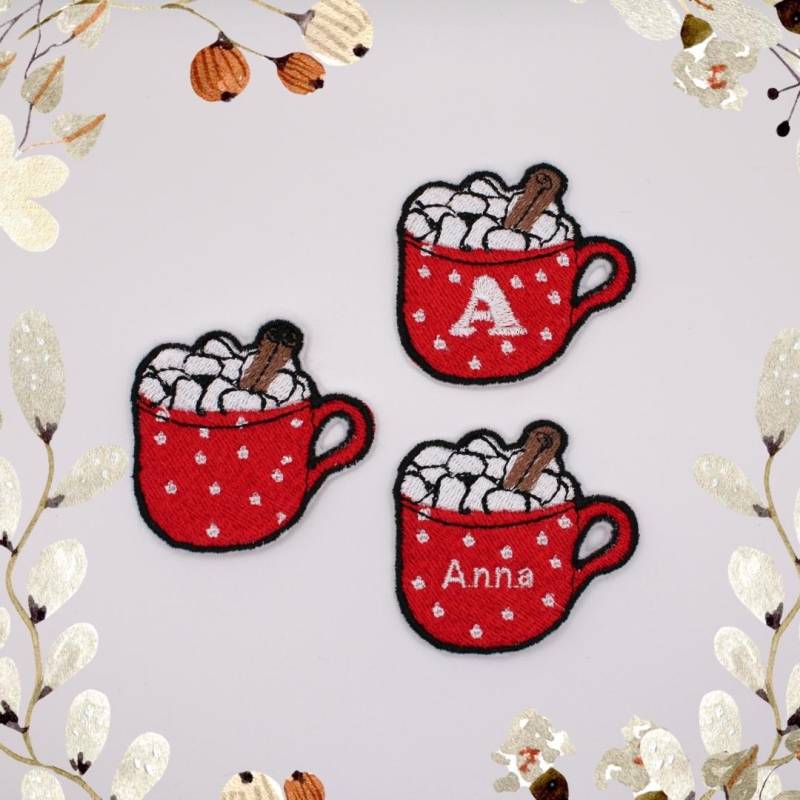 Gesticktes Bügelbild Für Kinder Auf Kleidung Taschen Hüte, Einzigartige Geschenkidee, Lustiger Weihnachtskakao Marshmallow, Lustige Accessoires Gesticktes Bügelbild Für Kinder Auf Kleidung Taschen Hüte, Einzigartige Geschenkidee, Lustiger Weihnachtskakao Marshmallow, Lustige Accessoires von PtchsDE