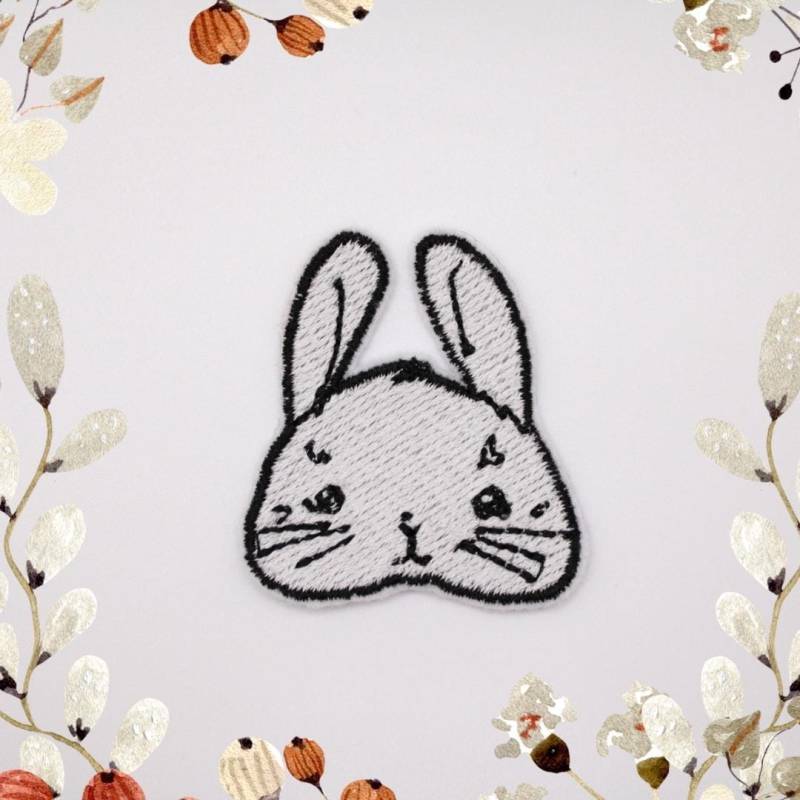Kaninchen Aufnäher Aufnäher Einzigartige Kleidung Applikation | 4.43.9 cm von PtchsDE