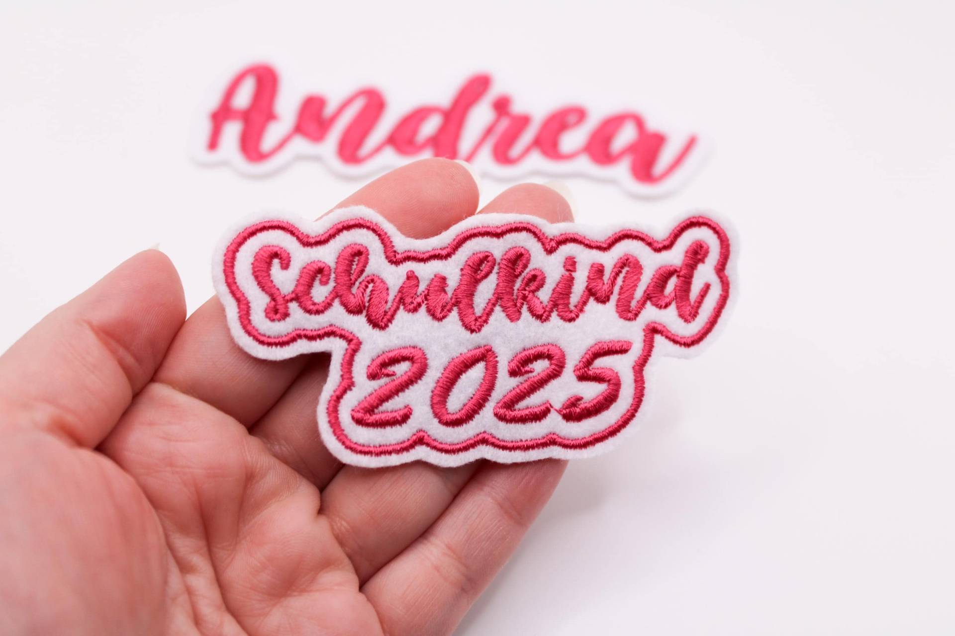 Schulkind 2025 Aufnäher Filzapplikation Zum Aufbügeln Schulkind 2025 Aufnäher Filzapplikation Zum Aufbügeln von PtchsDE